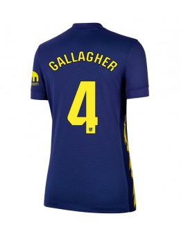 Billige Atletico Madrid Conor Gallagher #4 Bortedrakt Dame 2025-26 Kortermet